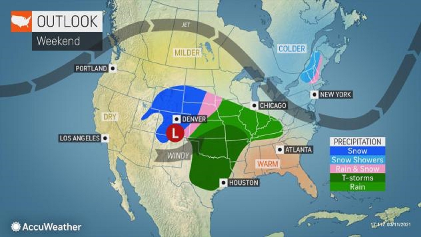 Millions are in danger, severe weather warning issued for these states - Vimarsana News