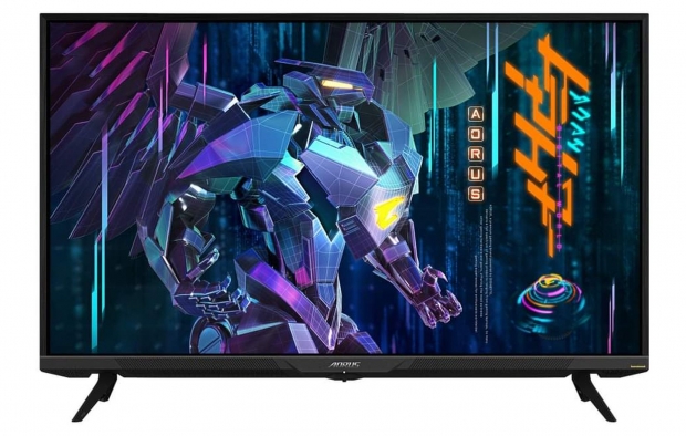 GIGABYTE AORUS FV43U: 43-inch 4K 144Hz gaming monitor with HDMI 2.1