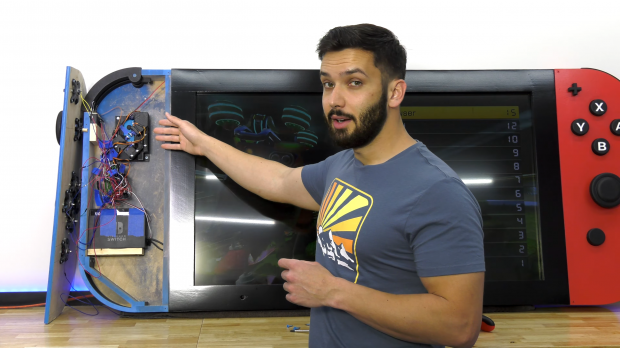 World's largest Switch: 650% bigger, full 4K TV display, weighs 65lbs 347