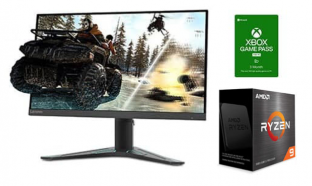 Lenovo 27-inch 1440p 165Hz monitor + Ryzen 9 5950X bundle for $1179