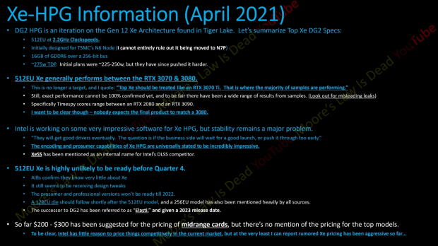 Intel Xe-HPG, GamersRD