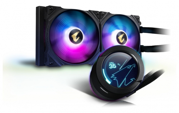 AORUS WaterForce X CPU coolers work with Intel's new LGA1700 socket 04