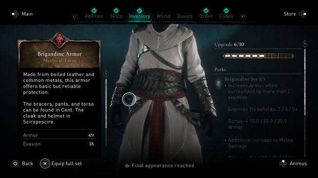 New Assassin's Creed Valhalla update makes Altair's armor viable 45 New Assassin's Creed Valhalla update makes Altair's armor viable 45