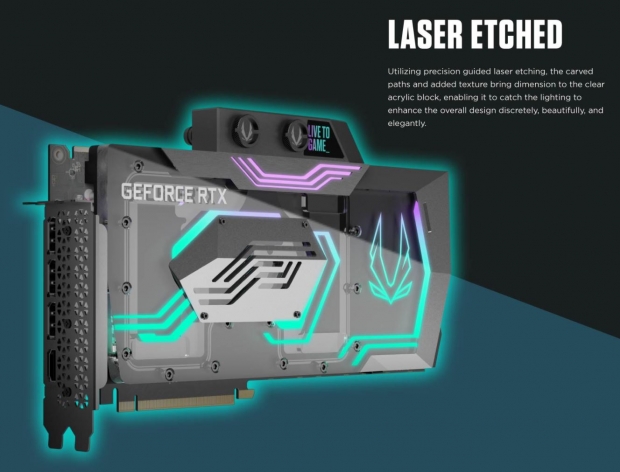 Open enlarged image ZOTAC unveils GeForce RTX 3090 ArcticStorm with 16+4 phase power