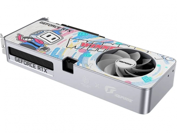 Open enlarged image COLORFUL iGame GeForce RTX 3060 Bilibili: fans on BOTH sides of card