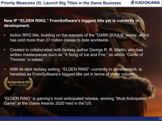 Elden Ringが遅れる可能性があるとFromSoftware親会社は34 |  TweakTown.com