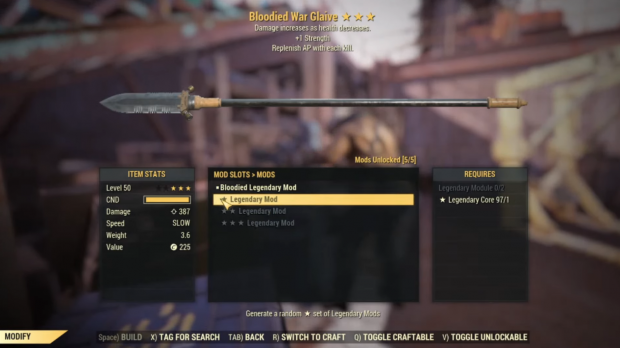 fallout new vegas crafting weapons