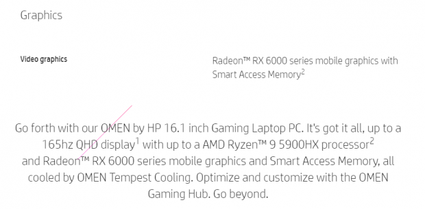 HP Omen 16 2021 caught in the wild, rocks Radeon RX 6000M graphics 07