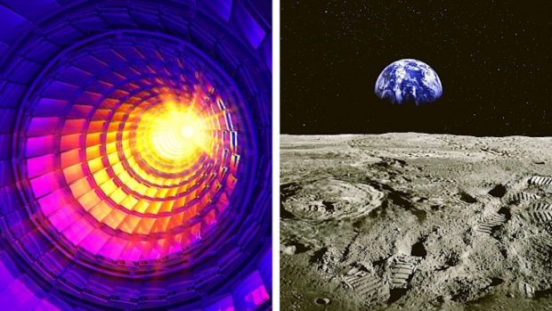Moon-based large hadron collider 1,000x more powerful than Earth's 01