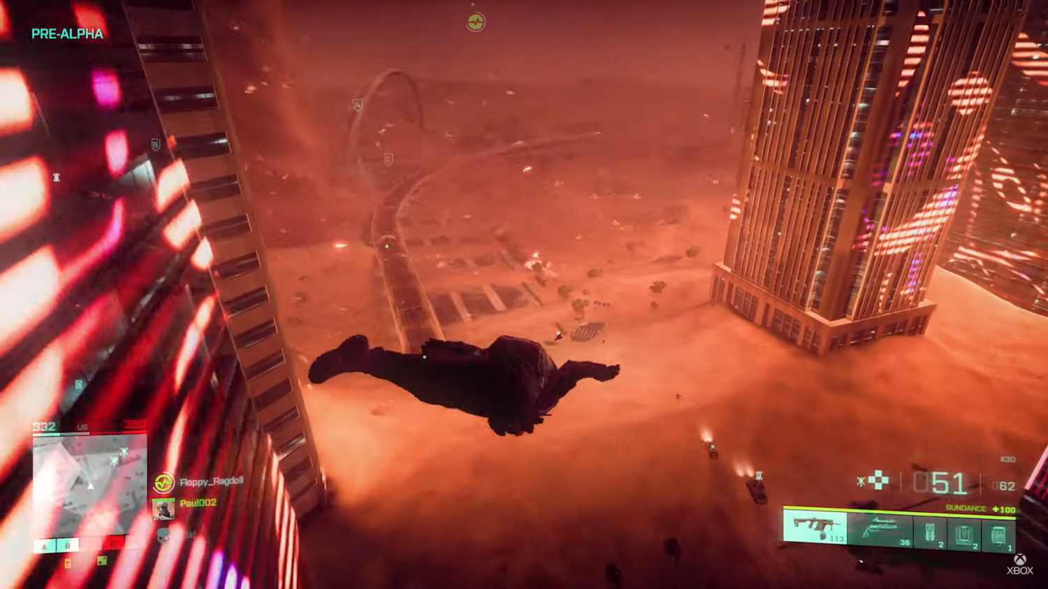 Here's pre-alpha gameplay of Battlefield 2042's massive multiplayer battles