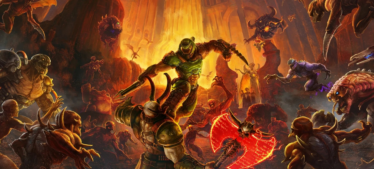 Doom Eternal gets a free upgrade with raytracing and NVIDIA DLSS boost 