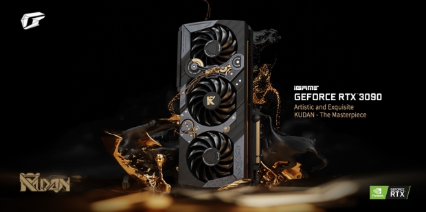 Open enlarged image COLORFUL iGame GeForce RTX 3090 KUDAN revealed, starts from $5000