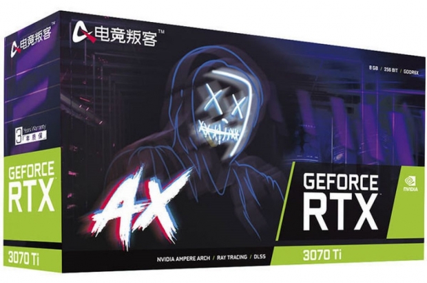 AX Gaming presenta RTX 3080 Ti, RTX 3070 Ti con enfriador 