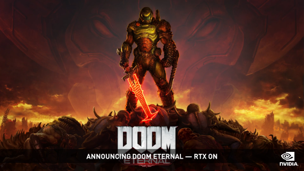 Open enlarged image DOOM Eternal now has ray tracing, NVIDIA DLSS: gigantic perf gains