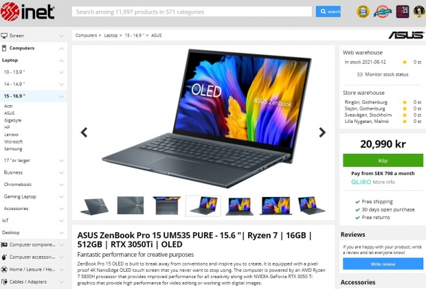 ASUS Zenbook 15 OLED: hasta AMD Ryzen 9 5900HX y pantalla OLED 4K 06 |  TweakTown.com