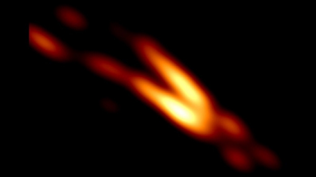 A black hole emitted jet, images captured it in unprecedented detail 01