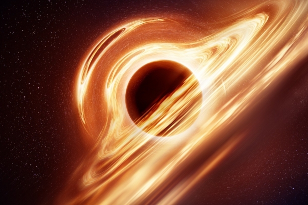 Open enlarged image A black hole emitted jet, images captured it in unprecedented detail