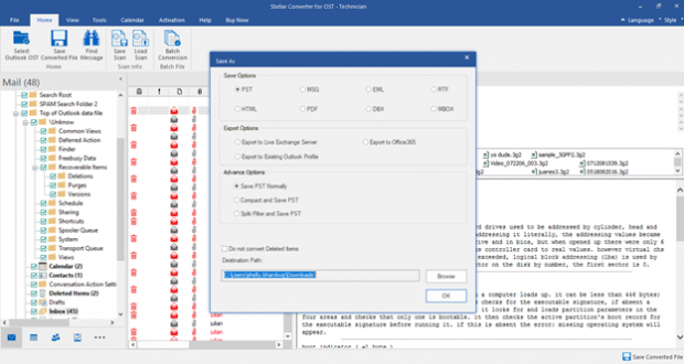 stellar ost to pst converter serial number