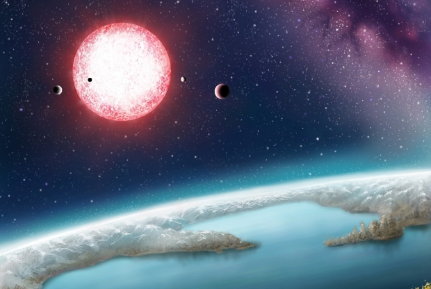 Open enlarged image Astronomers locate planet that may have a life supporting atmosphere