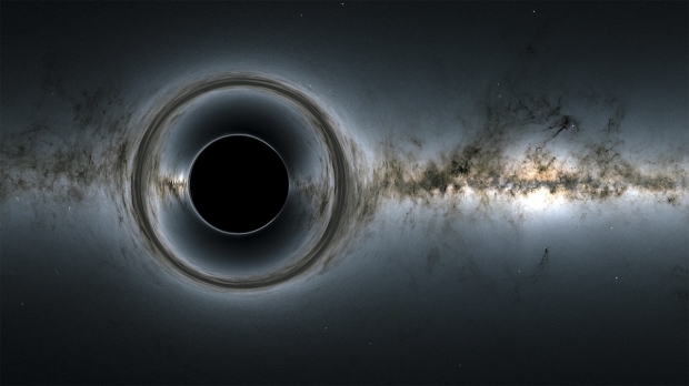 Open enlarged image Astronomers spot spectacular rings being emitted from Black Hole