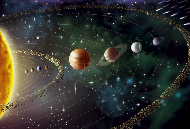 picture of our solar system taken by Nasa