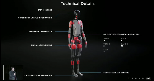 Elon Musk announces Tesla is BUILDING A ROBOT in human form 01