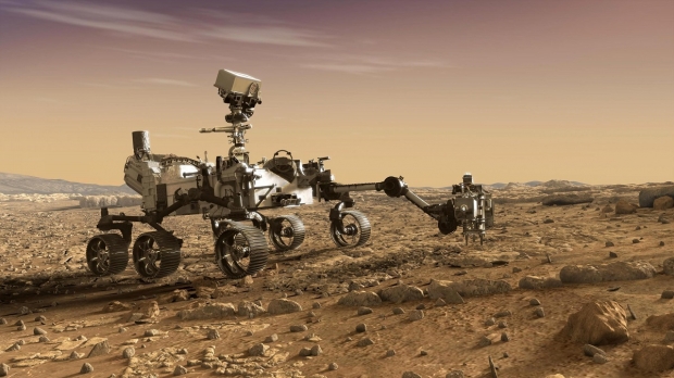 Open enlarged image NASA Mars rover achieves 'a phenomenal accomplishment', first images