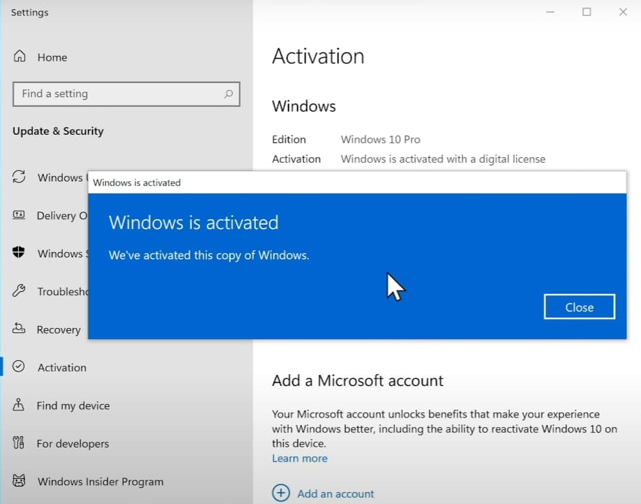 Genuine Lifetime Windows 10 Pro Activation Key fast for just $15