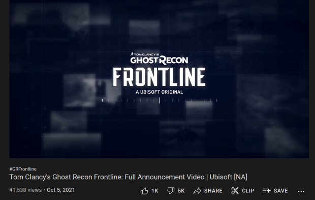 ghost recon frontline trailer song