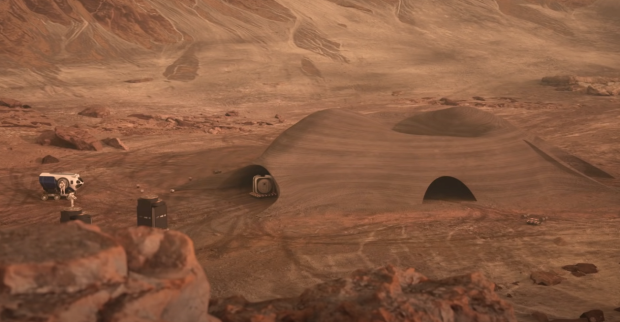 Open enlarged image NASA's human Mars colonists may live in these inflatable pods