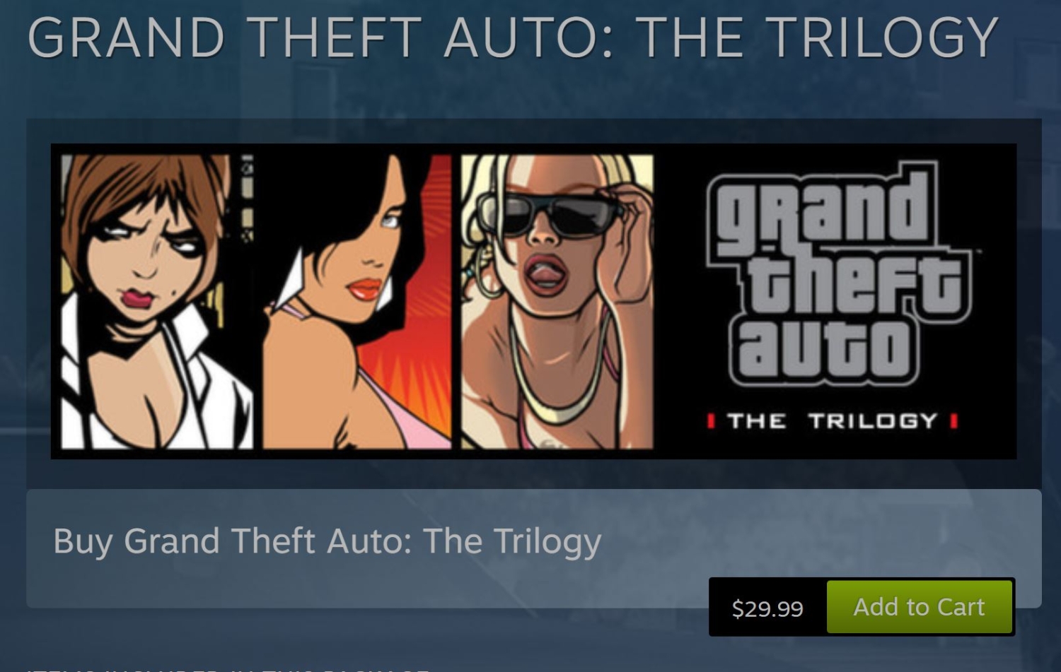 Now that original PS2 GTA Trilogy got a Definitive Edition, I hope