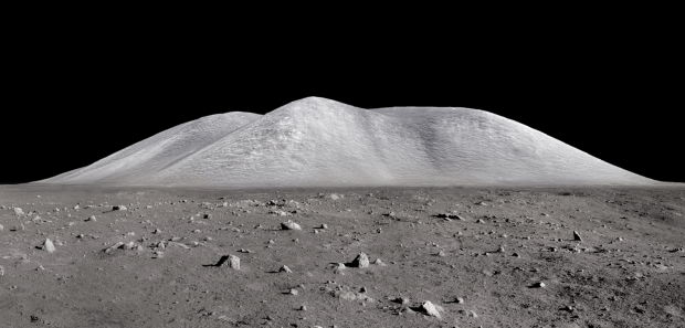 Un'immagine del 1874 del Monte Luna rispetto alla sua forma attuale 02 |  TweakTown.com