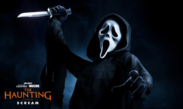 Open enlarged image Call of Duty: Warzone Haunting event includes Ghostface, from Scream