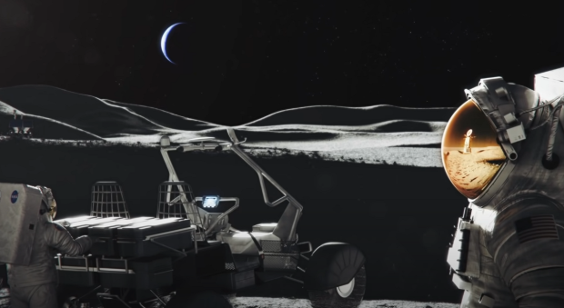 Open enlarged image NASA announces date for when it begins its journey back to the Moon