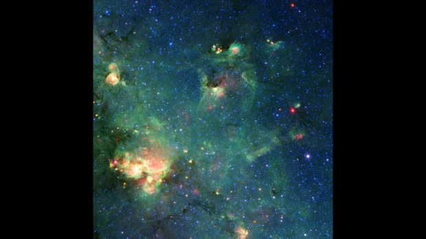 NASA spies on 'monster' star-forming region that looks like 'Godzilla'