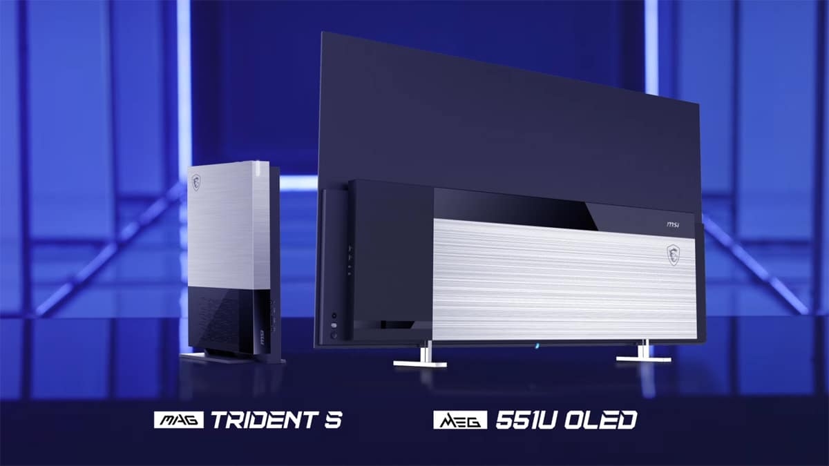 MSI teases 55inch 4K 120Hz OLED monitor for console gaming is coming