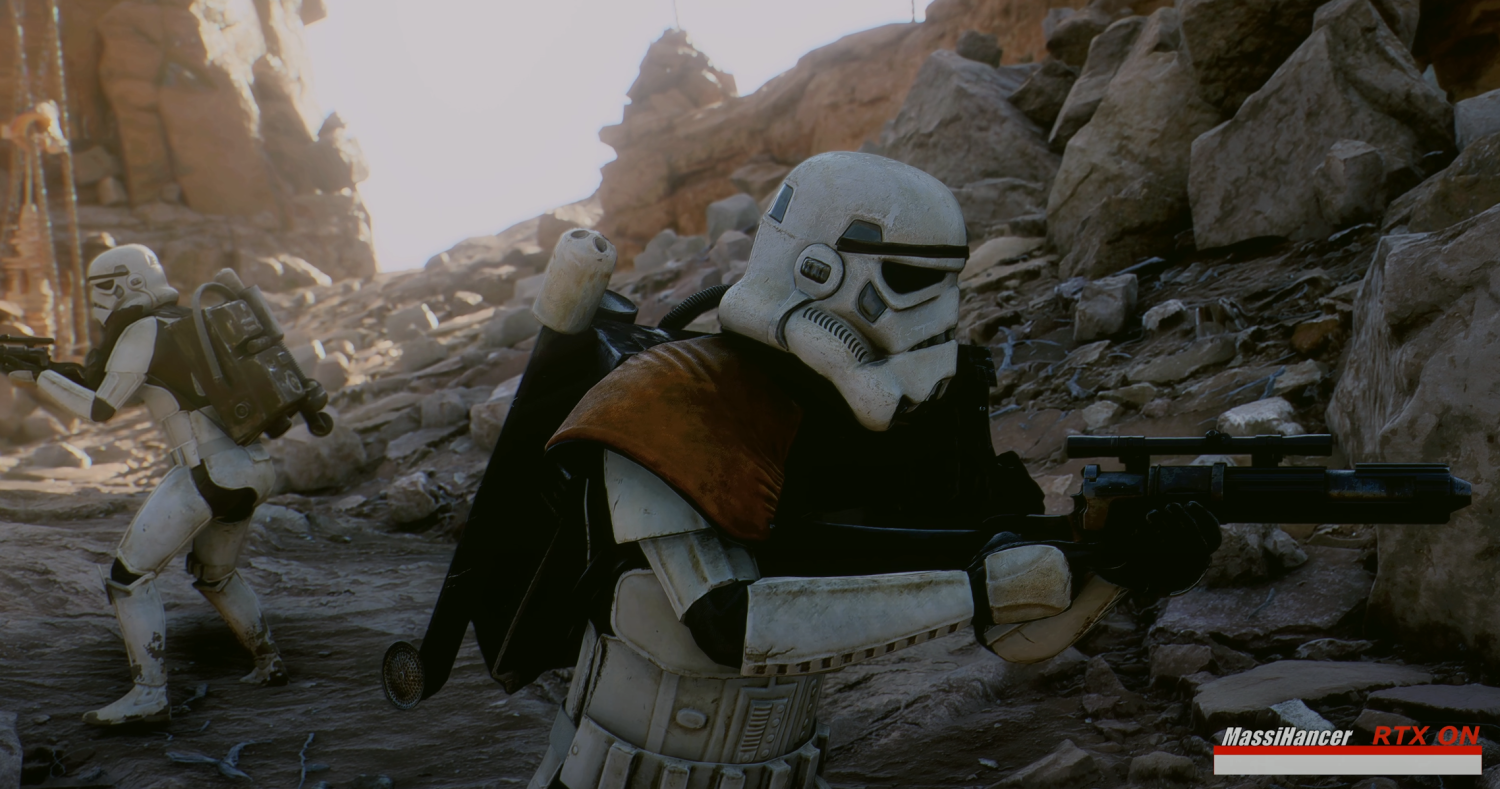 Star Wars Battlefront 8K ray tracing mod: looks better than movie CGI