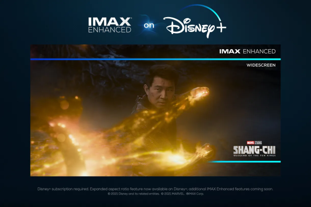 Disney+ has Shang-Chi, and 12 other Marvel movies in large IMAX format
