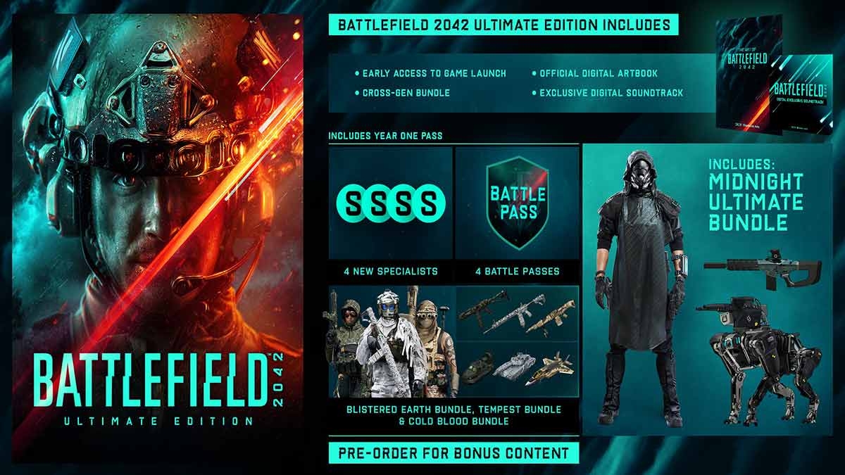 EARLY ACCESS Editions! Battlefield 2042 Battle Pass & Release Date 