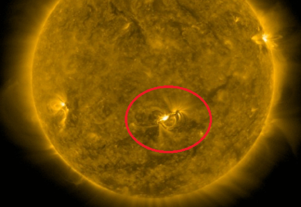 NASA confirms three solar flare combined, trigger auroras upon impact