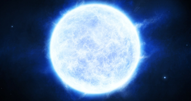 real blue dwarf star