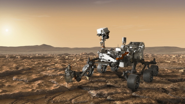 Open enlarged image NASA's rover collects a mysterious 'greenish' Martian sample