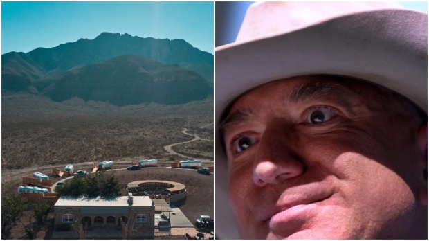 Open enlarged image Jeff Bezos' new village for space tourists isn't what you'd expect