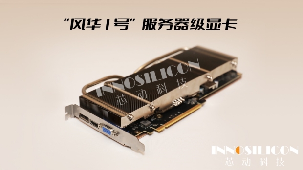 Innosilicon Fantasy One GPU: up to 32GB of ultra-fast GDDR6X memory