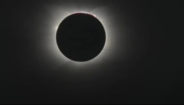 Open enlarged image Only total solar eclipse of 2021 photographed, relive the rare event