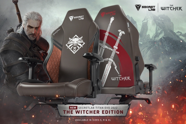 Secretlab announces the Secretlab The Witcher Edition gaming chair 05