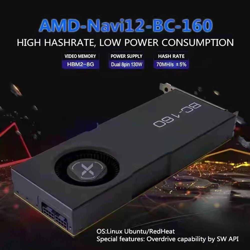 AMD/XFX BC-160 crypto GPU now available, costs $2000 for AMD/XFX BC-160 crypto GPU now available, costs $2000 for