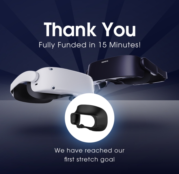 Arpara's 5K Micro-OLED VR headsets smashed their Kickstarter goals