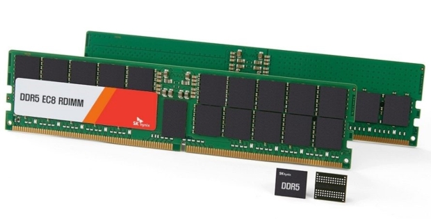 Open enlarged image SK hynix announce 24Gbit DDR5 modules, huge 48GB and 96GB capacities