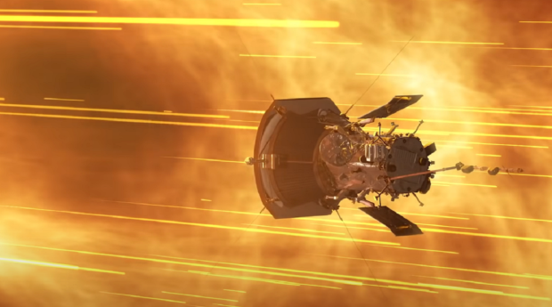 NASA solar probe takes an insane video of it 'touching' the Sun